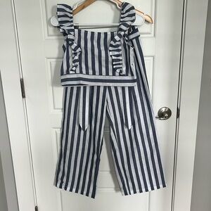 SHEIN kids matching striped set youth size 11 to 12